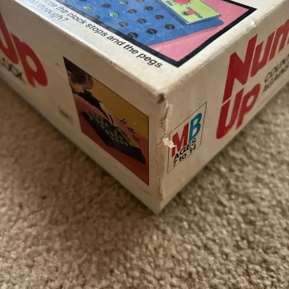 Vintage Numbers Up 1975 Count Down Against The Clock Game -Working-Complete-